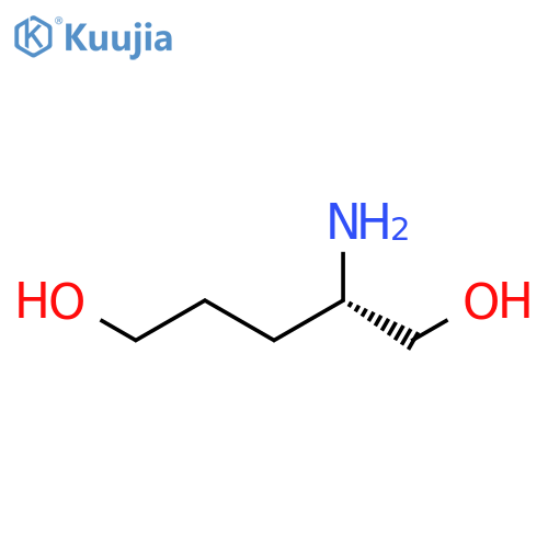 (2s)-2-Aminopentane-1,5-diol structure