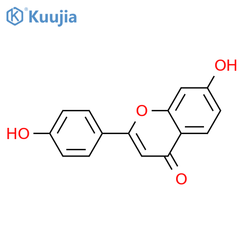 7-Hydroxy-2-(4-hydroxyphenyl)-4H-chromen-4-one structure