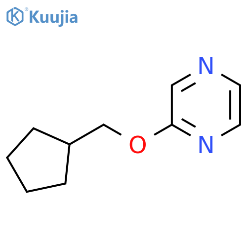 2-(Cyclopentylmethoxy)pyrazine structure