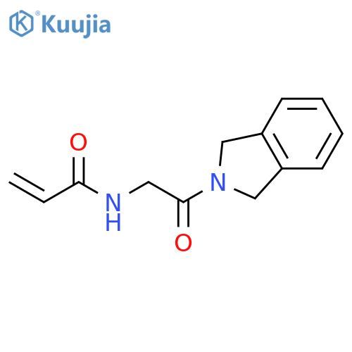N-[2-(1,3-Dihydro-2H-isoindol-2-yl)-2-oxoethyl]-2-propenamide structure