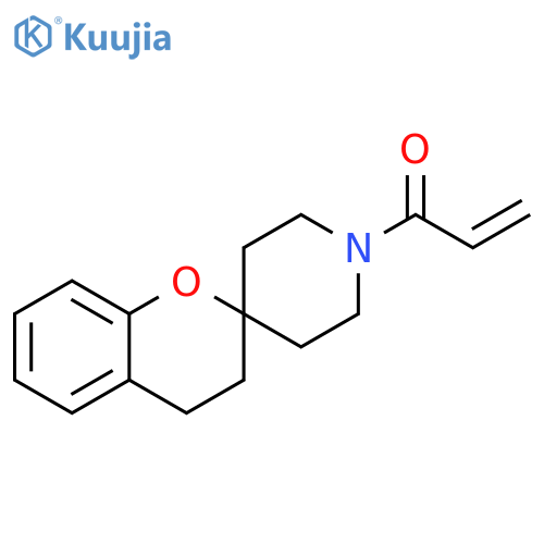 1-(3,4-Dihydrospiro[2H-1-benzopyran-2,4′-piperidin]-1′-yl)-2-propen-1-one structure