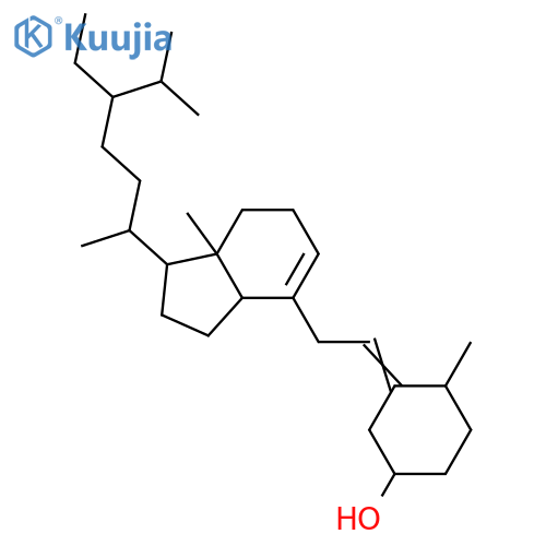 9,10-Secostigmasta-5,8-dien-3-ol,(3b,5Z)- (9CI) structure
