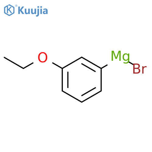 bromo-(3-ethoxyphenyl)magnesium structure