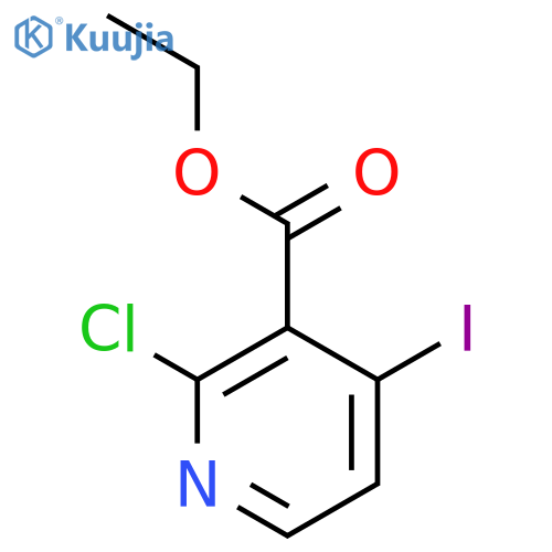 ethyl 2-chloro-4-iodonicotinate structure