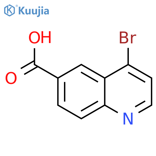 4-Bromoquinoline-6-carboxylic acid structure