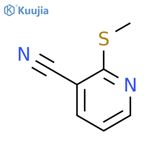 2-(methylsulfanyl)pyridine-3-carbonitrile structure