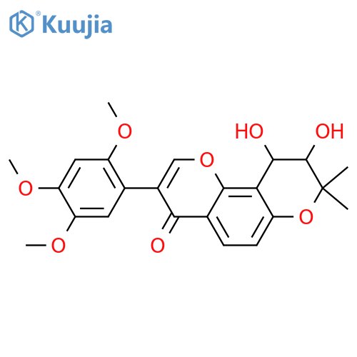 Barbigerone; 3'',4''-Dihydro, 3'',4''-dihydroxy structure