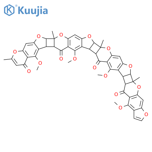 Visnagin oligomers; Visnagin tetramer (n=3) structure