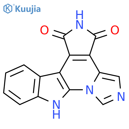 Imidazo[1',5':1,6]pyrrolo[3',4':4,5]pyrido[2,3-b]indole-1,3(2H,8H)-dione structure