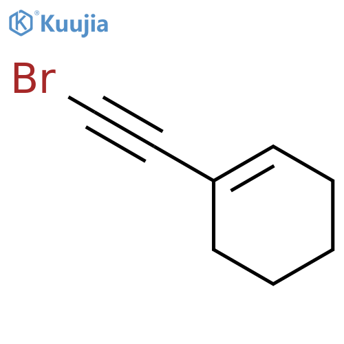 Cyclohexene,1-(2-bromoethynyl)- structure