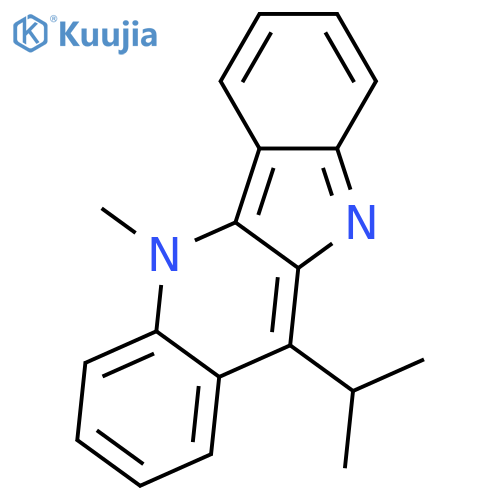 11-Isopropyl-5-methyl-5H-indolo[3,2-b]quinoline structure