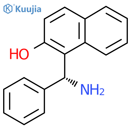 1-[(R)-amino(phenyl)methyl]naphthalen-2-ol structure