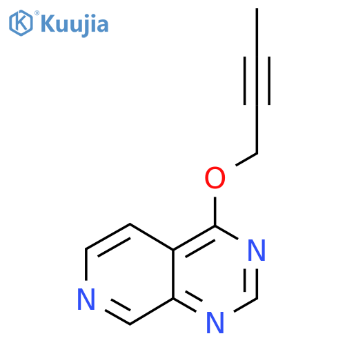 4-(But-2-yn-1-yloxy)pyrido[3,4-d]pyrimidine structure