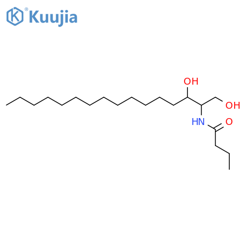 2-Amino-1,3-hexadecanediol; (2ξ,3ξ)-form, N-Butanoyl structure