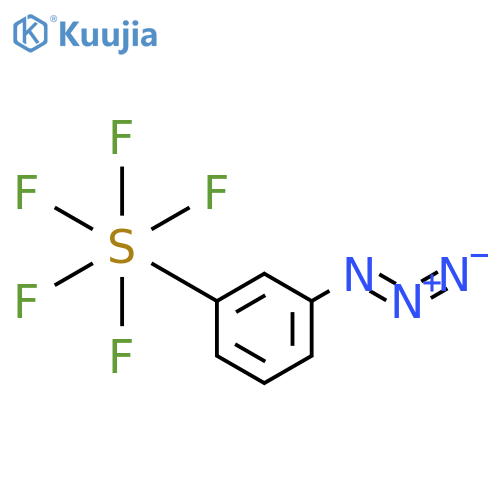 1-azido-3-(pentafluoro-lambda6-sulfanyl)benzene structure
