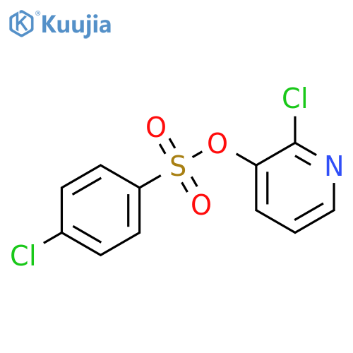 2-CHLORO-3-PYRIDYL 4-CHLOROBENZENE-1-SULFONATE structure