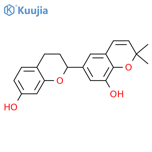 3,4-Dihydro-2',2'-dimethyl-[2,6'-bi-2H-1-benzopyran]-7-ol; (S)-form, 8'-Hydroxy structure