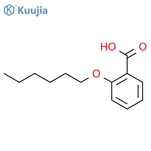 2-(Hexyloxy)benzoic Acid structure