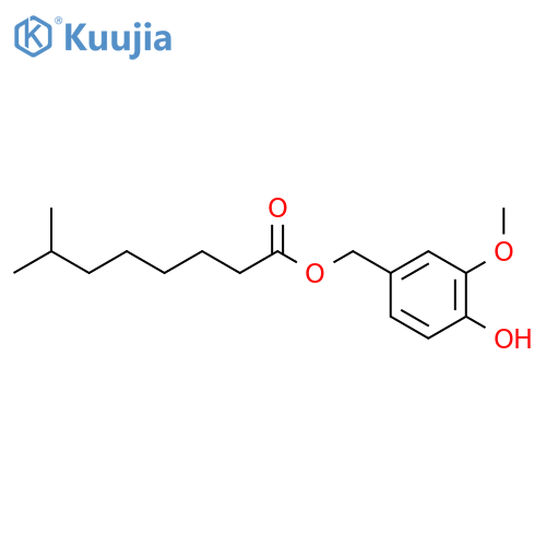 Nordihydrocapsiate structure