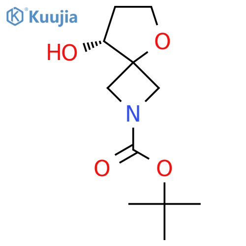 tert-Butyl (R)-8-hydroxy-5-oxa-2-azaspiro[3.4]octane-2-carboxylate structure
