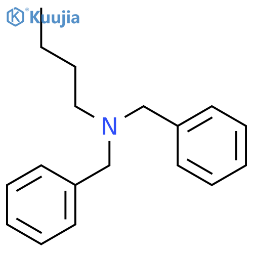 Benzenemethanamine,N-butyl-N-(phenylmethyl)- structure