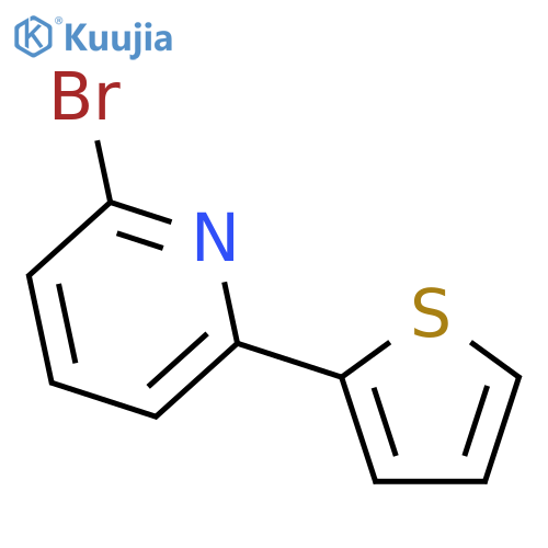 2-Bromo-6-(thiophen-2-yl)pyridine structure