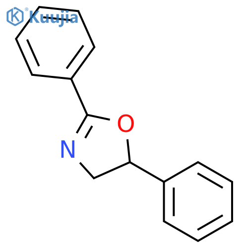 4,5-Dihydro-2,5-diphenyloxazole structure
