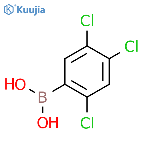 2,4,5-Trichlorophenylboronic acid structure