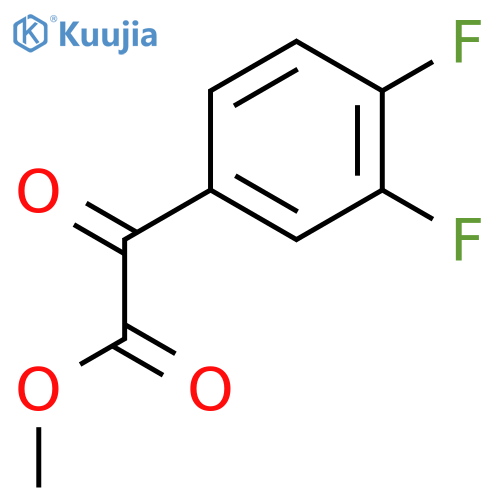 Methyl 3,4-Difluorobenzoylformate structure