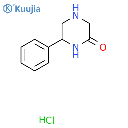 6-phenylpiperazin-2-one hydrochloride structure