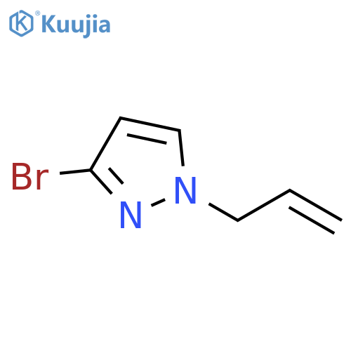 1-allyl-3-bromo-1H-pyrazole structure