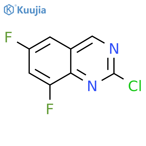 2-Chloro-6,8-difluoroquinazoline structure