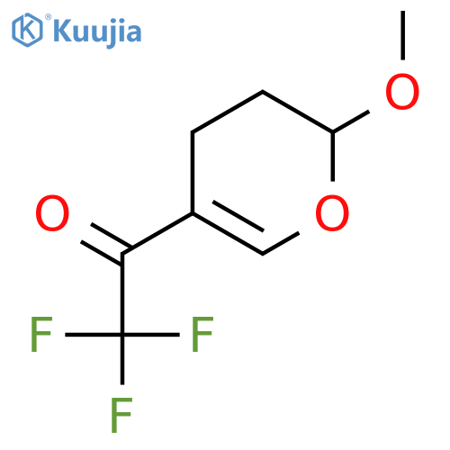 Ethanone,1-(3,4-dihydro-2-methoxy-2H-pyran-5-yl)-2,2,2-trifluoro- structure