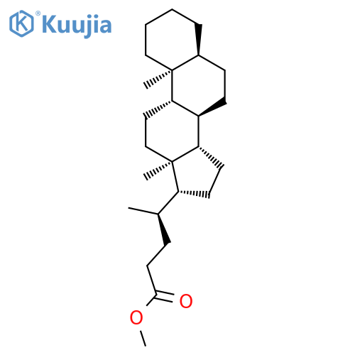 Me ester-5beta-Cholan-24-oic acid structure