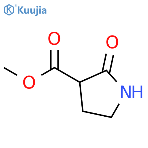 Methyl 2-oxopyrrolidine-3-carboxylate structure