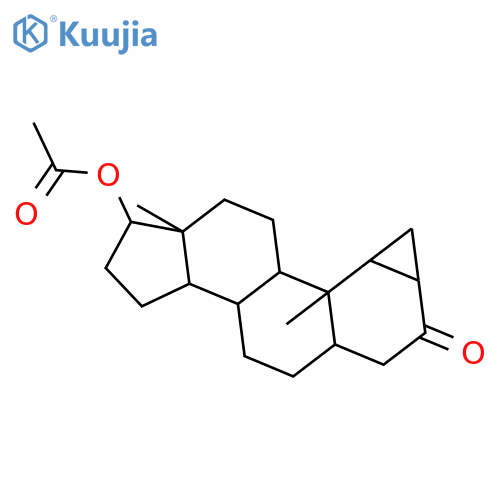 (1s,3as,3br,5as,7ar,8as,8bs,8cs,10as)-8b,10a-dimethyl-7-oxooctadecahydrocyclopenta[a]cyclopropa[g]phenanthren-1-yl Acetate structure