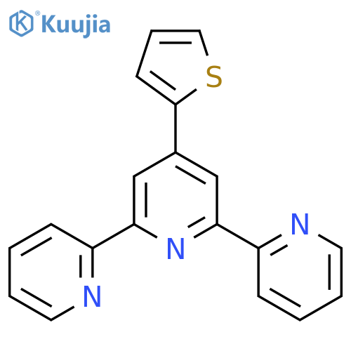 2,2':6',2''-Terpyridine, 4'-(2-thienyl)- structure