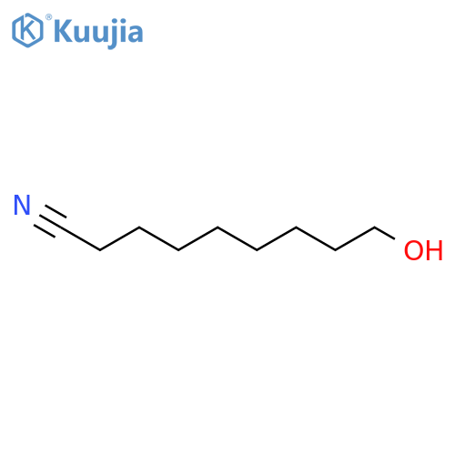 Nonanenitrile, 9-hydroxy- structure