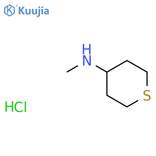 N-methylthian-4-amine structure