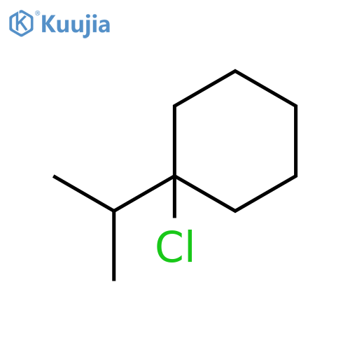 1-Chloro-1-(1-methylethyl)cyclohexane structure