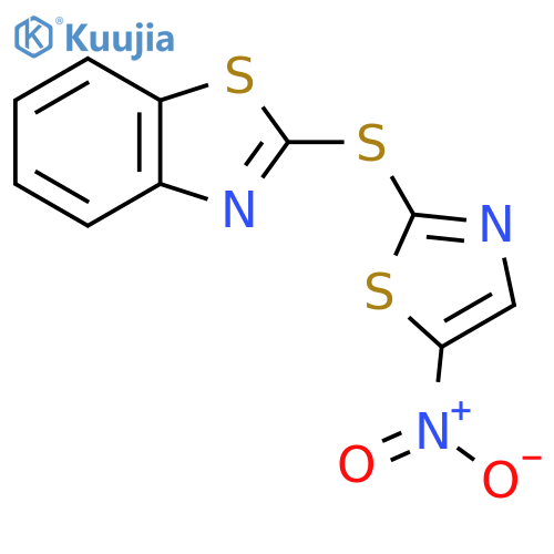 2-(5-Nitrothiazol-2-ylthio)benzo[d]thiazole structure