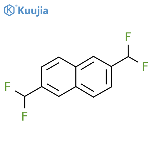 2,6-Bis(difluoromethyl)naphthalene structure