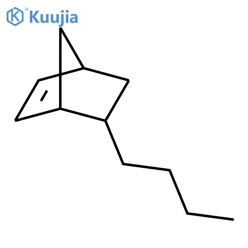 Bicyclo[2.2.1]hept-2-ene,5-butyl- structure