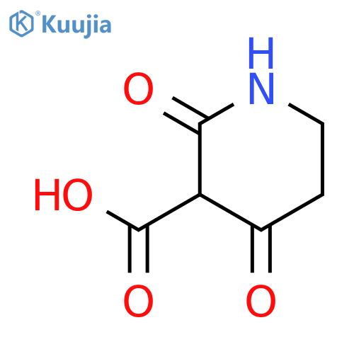 3-Piperidinecarboxylicacid, 2,4-dioxo- structure