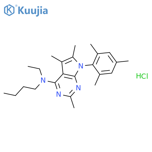 Antalarmin hydrochloride structure