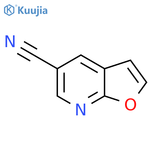 Furo[2,3-b]pyridine-5-carbonitrile structure