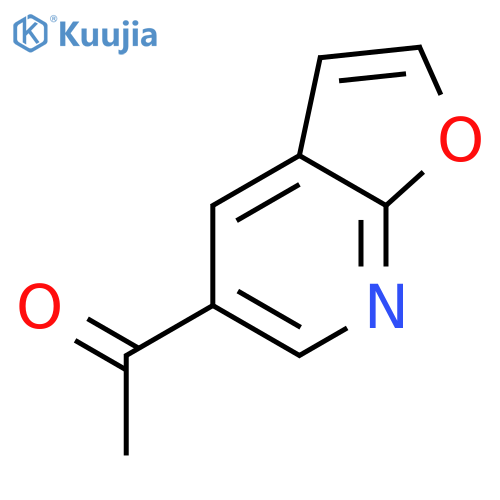 1-furo[2,3-b]pyridin-5-yl-Ethanone structure