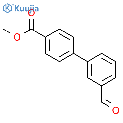 3'-Formylbiphenyl-4-carboxylic Acid Methyl Ester structure