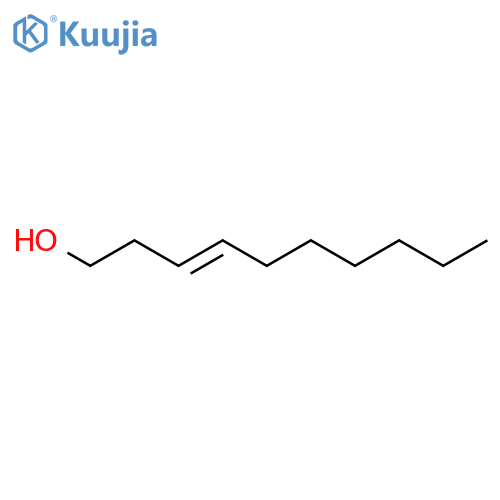 2-Decen-1-ol structure