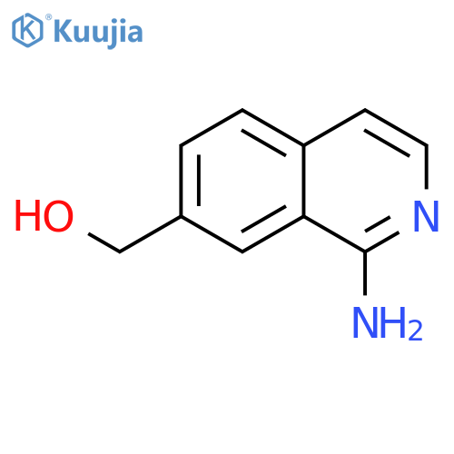 (1-Aminoisoquinolin-7-yl)methanol structure